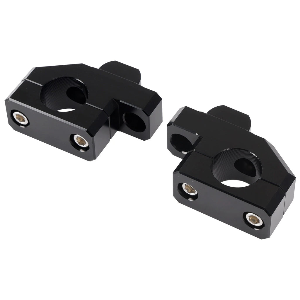 20mm Offset Black Handlebar Risers for KTM 390 790 890 1290 Adventure (2019–2024)