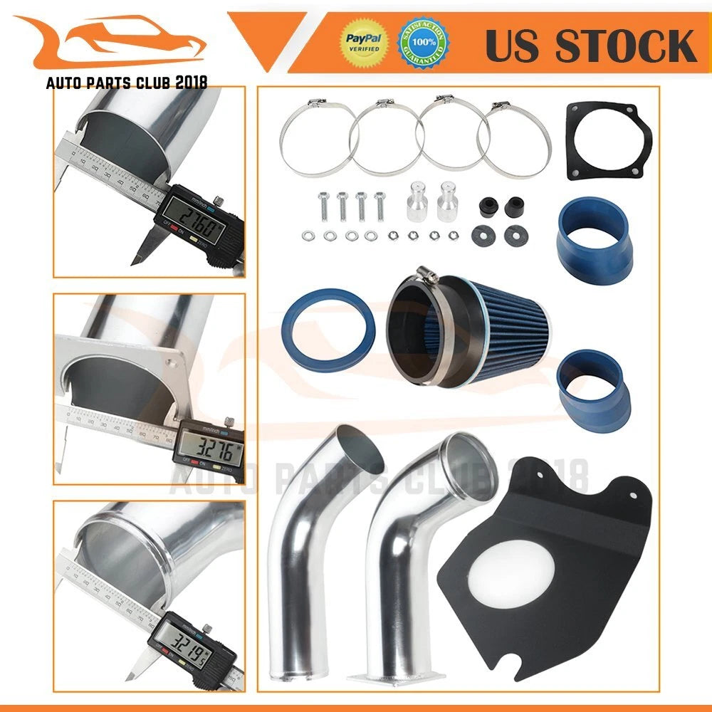 3.5 Inch Cold Air Intake System + Filter for Ford Mustang (1994–1998)