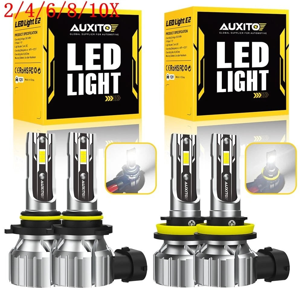 2X LED Headlight Combo for Make Model