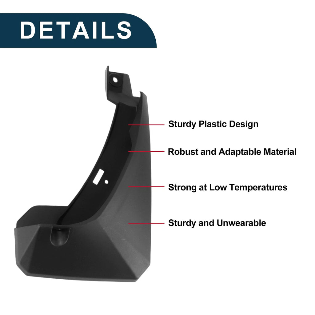 Set of 4 Mud Flaps Splash Guards for Toyota Wildlander (2020–2023)