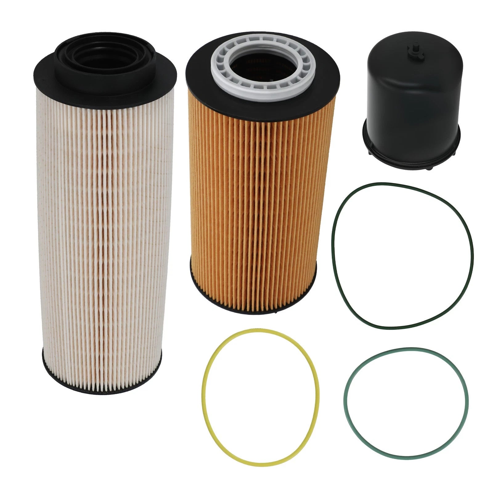 3PCS Engine Oil & Fuel Filter for MX13 (2277129, 1922496, 2234788)