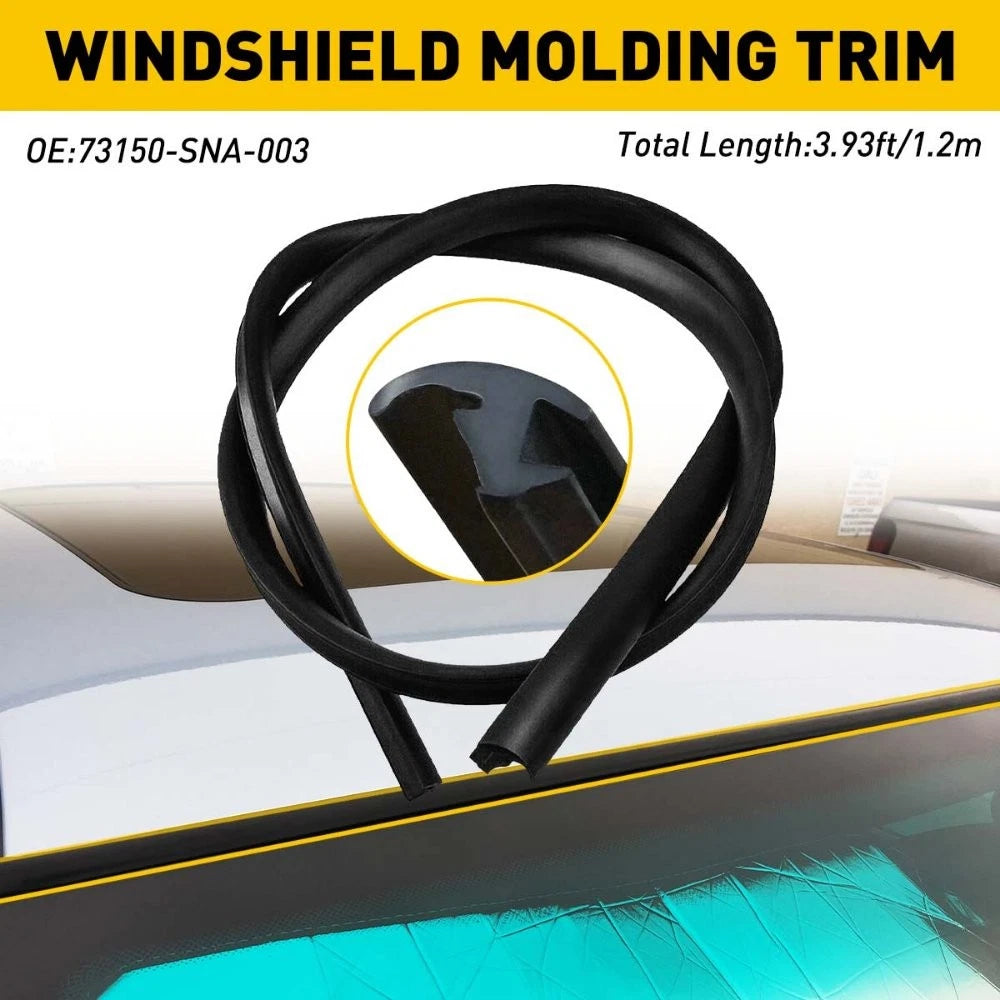 Front Windshield Weatherstrip Seal Molding Trim for Honda Civic (2006–2011)