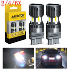 2X 3157 3156 LED Reverse Backup Light Bulb 6000K White 2800LM