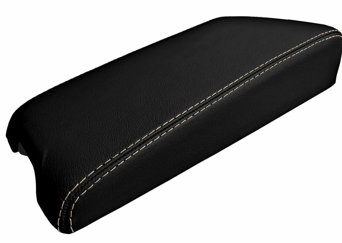Leather Console Lid Armrest Cover for Infiniti G35 Coupe (2002–2007) Beige