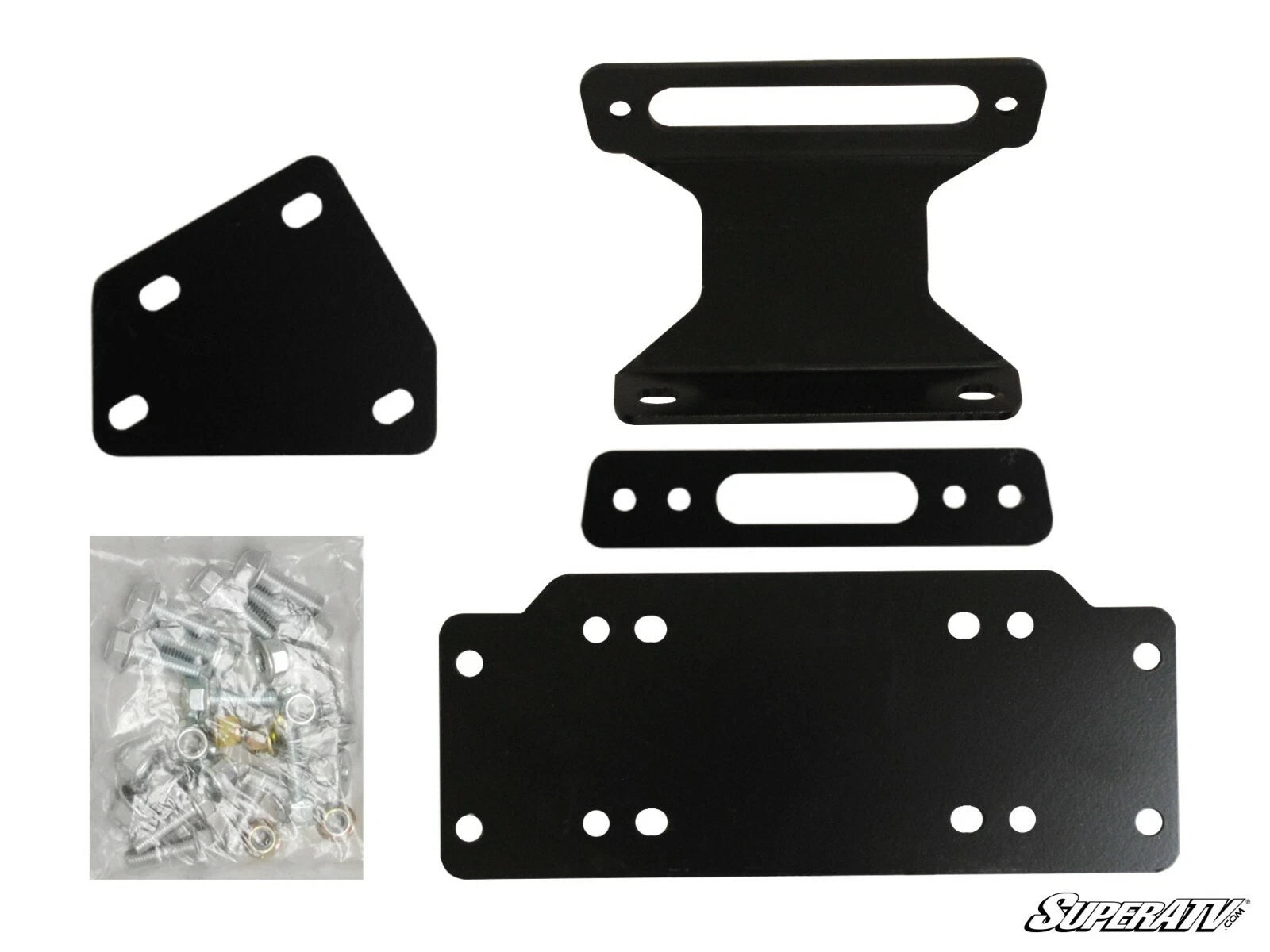 3500 lb Winch & Mounting Plate for Yamaha Viking / Viking VI (2014–2023)