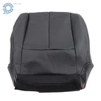 Leather Bottom Seat Cover for Nissan Murano (2015-2023) Black Perforated