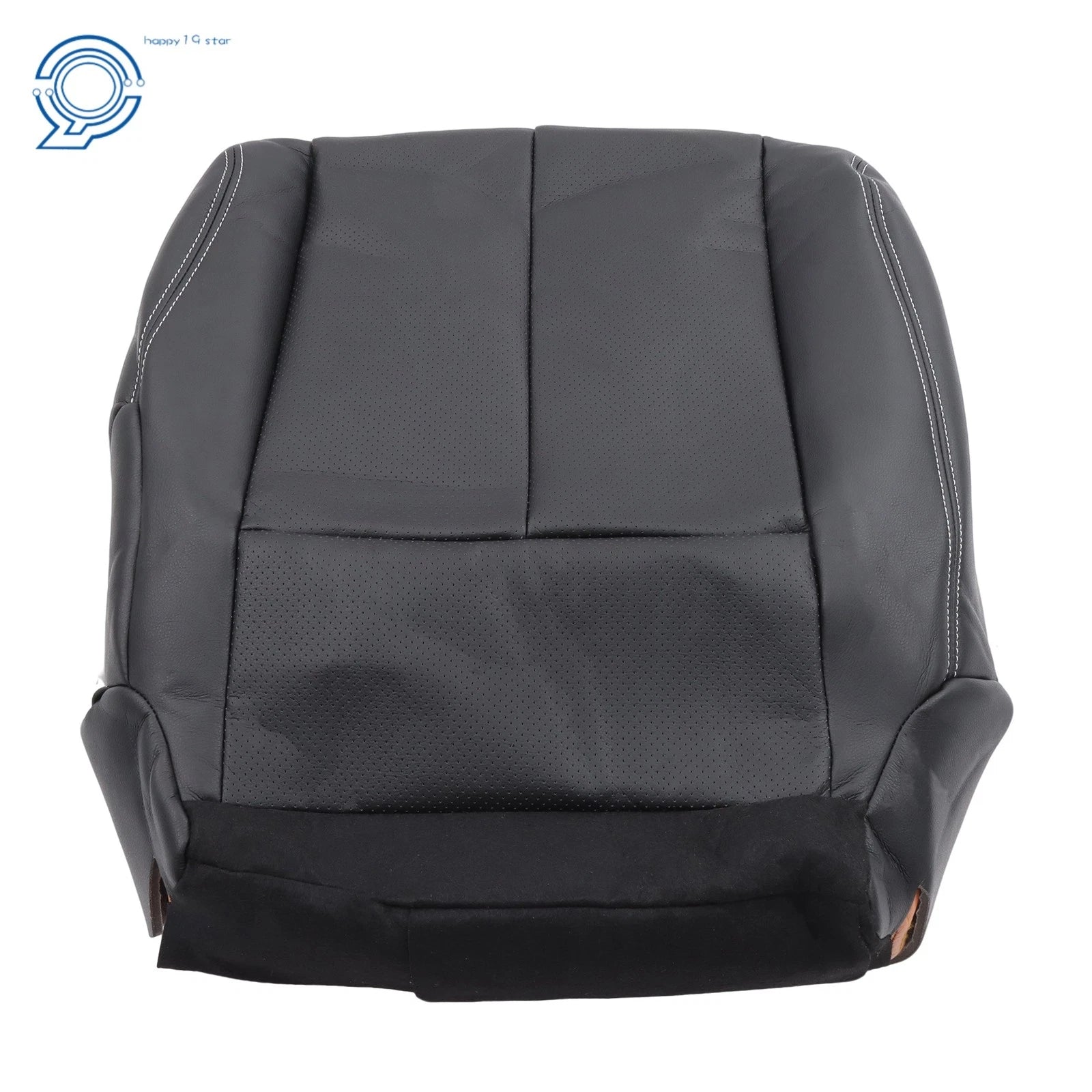 Leather Bottom Seat Cover for Nissan Murano (2015-2023) Black Perforated