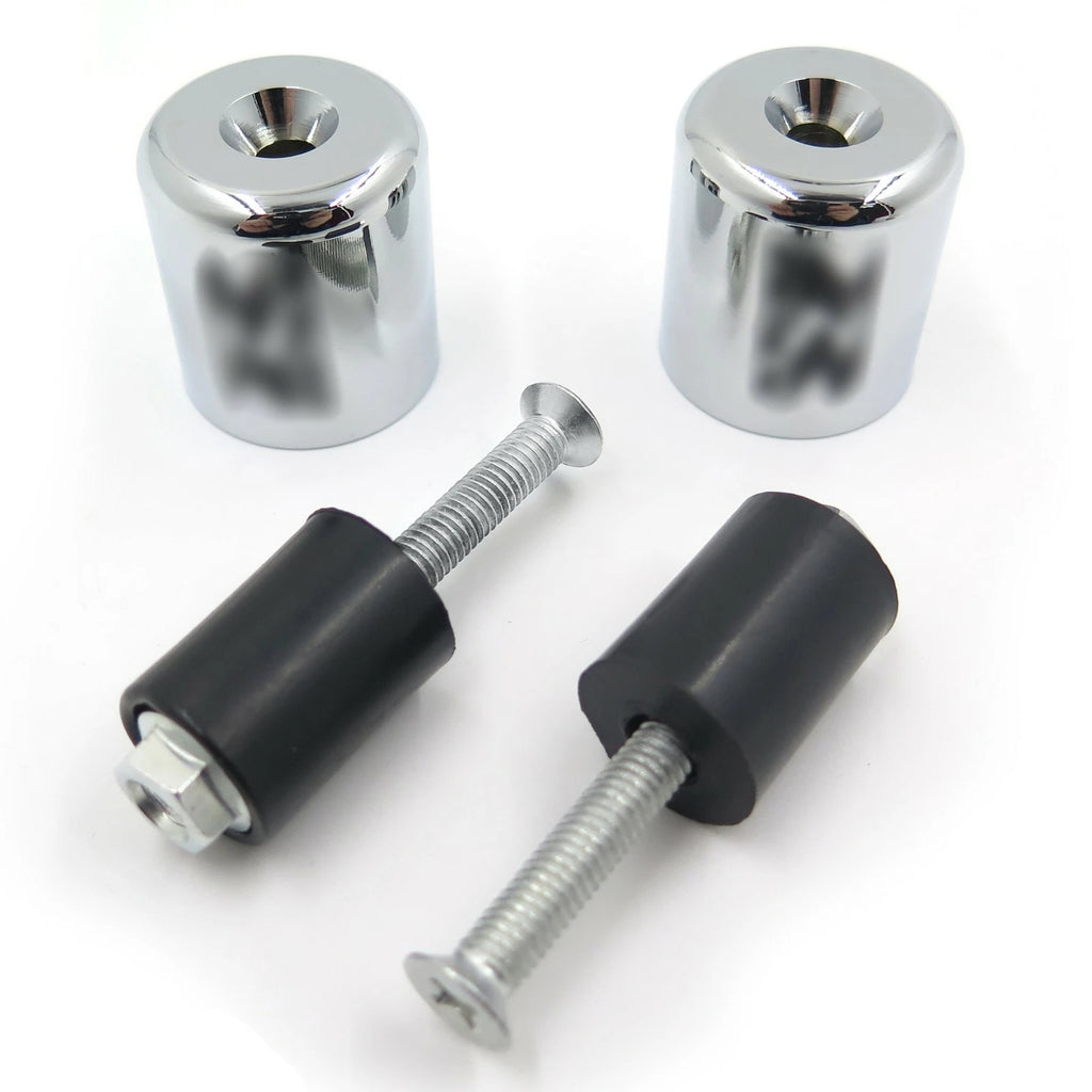 Chrome Hand Bar End for Suzuki GSXR600/GSXR750/GSXR1000 (1992–2014)
