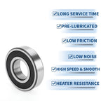 Deep Groove Ball Bearing 6309VV for Scooter Skateboard Wheel (45x100x25mm)