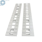 Set of 2 Aluminum Car Truck Ramps for Auto Hauler (84" x 14")