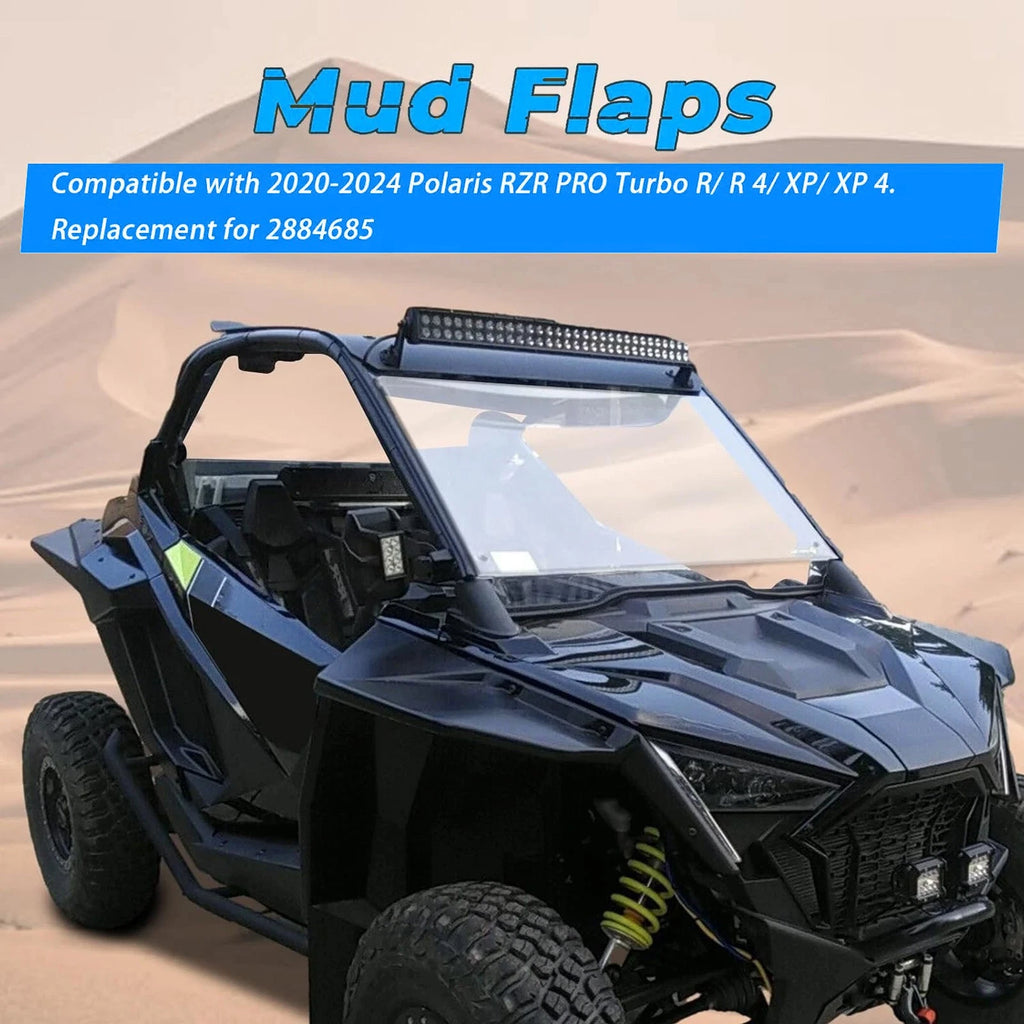 Full Coverage Fender Flares for Polaris RZR Pro XP/Pro R/Turbo R (2020–2024)
