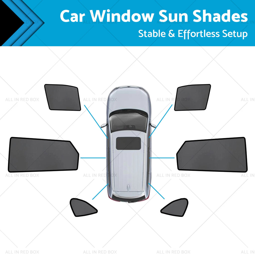 Set of 2 Magnetic Mesh Sun Blind Shades for Hyundai Tucson (2021–2024)