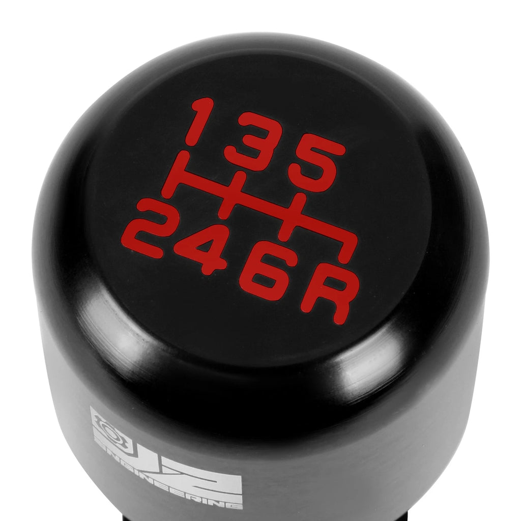 Universal Aluminum Cylindrical Shift Knob for Cars (Black, Thread Adapters)