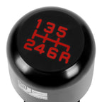 Universal Aluminum Cylindrical Shift Knob for Cars (Black, Thread Adapters)