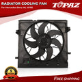 A/C Radiator Cooling Fan Assembly for Mercedes ML GLE (2012–2019)