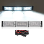 3X LED Flood Beam Headlight for John Deere 4050 4055 4255 (1978–1992)