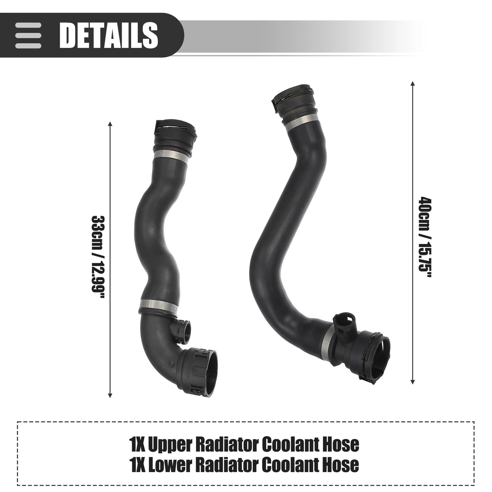 Coolant Radiator Hose Set for BMW 323 325 328 330 (No. 11531436410/17127510952)