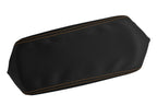 Leather Console Lid Armrest Cover for Toyota Supra (1986–1992) Orange Stitch