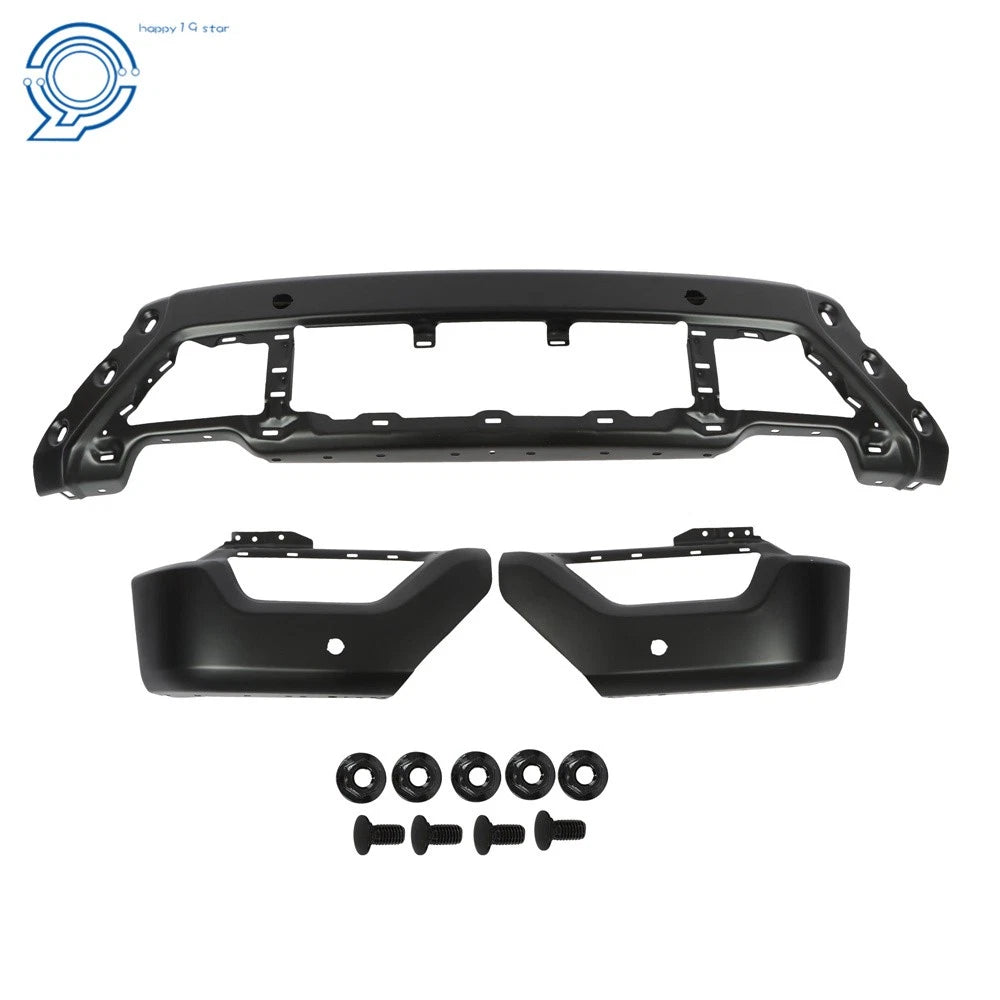 Front Bumper Split for Ford F-150 (2021–2023) with 4 Sensor Holes Steel