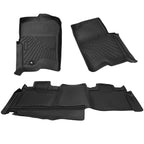 TPE Floor Mats Liners for Ford F-150 Super Crew Cab (2004–2008)