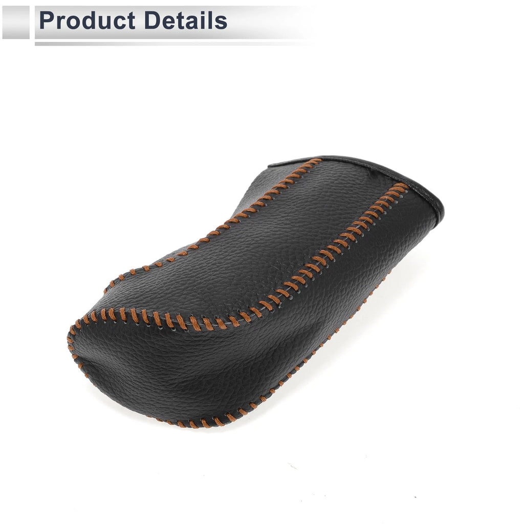 1 Pc Gear Shift Knob Cover for Nissan Tiida (2004–2012) Pebbled Black Brown