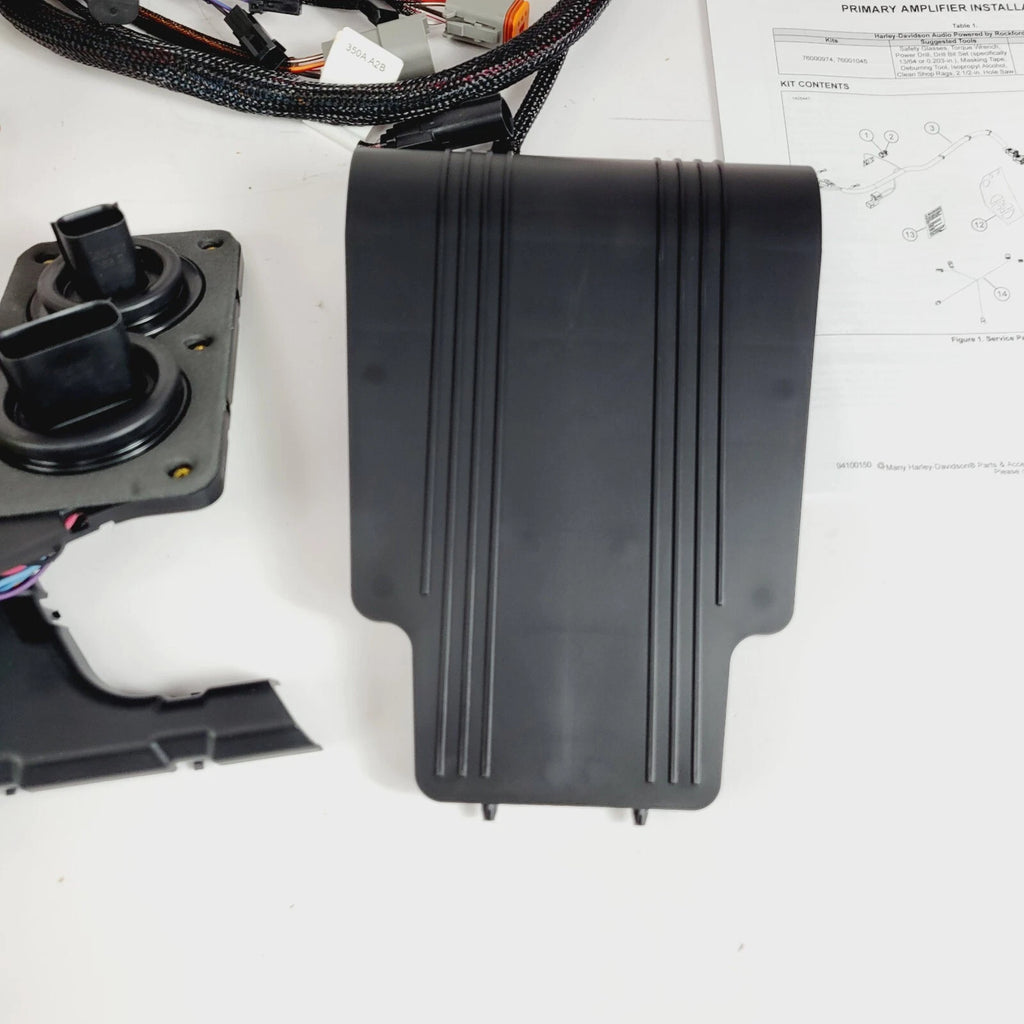 Rockford Fosgate Left Saddlebag Primary Amplifier for Harley Touring (2017–2025)