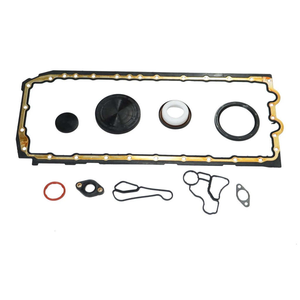 Oil Pan Gasket Set w/ Oil Cooler Seal for BMW 535i GT xDrive (2011–2017)