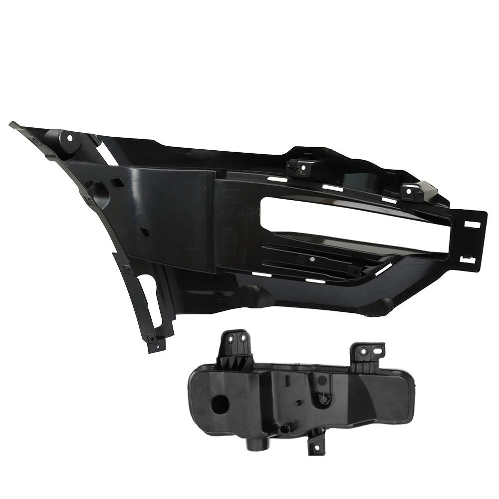 LED DRL Fog Light Cover for Ford Explorer (2020–2021) Black Trim Driver Side