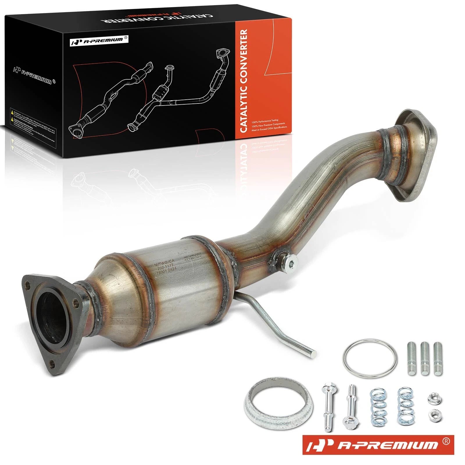 Catalytic Converter Rear for Honda Civic (2012–2015) Acura ILX (2013–2015)