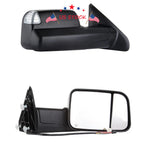 Pair Towing Mirrors for Ram 1500 2500 3500 (2009–2018) Power Heated Signal