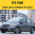 Set of 4 Door Belt Weather Strip Molding Seal for Honda Fit Jazz (2008–2013)