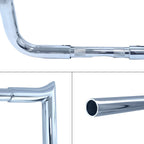 12" Prewired Handlebar for Harley Street Glide/Electra Glide/Ultra (2008–2013) - Chrome