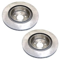 Set of 2 Rear Vented Disc Brake Rotors for Dodge Charger Magnum