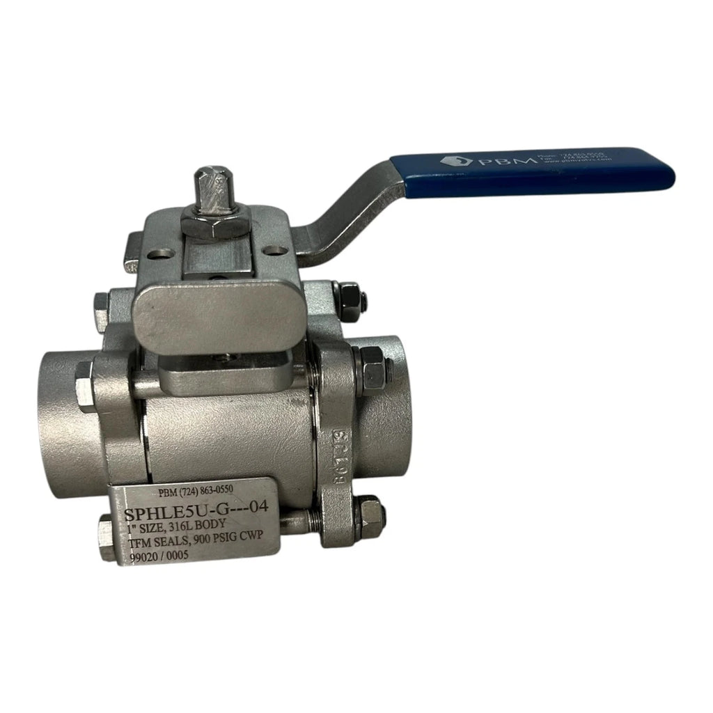 1'' Marine 316L Stainless Steel Ball Valve PBM SPHLE5U-G-04