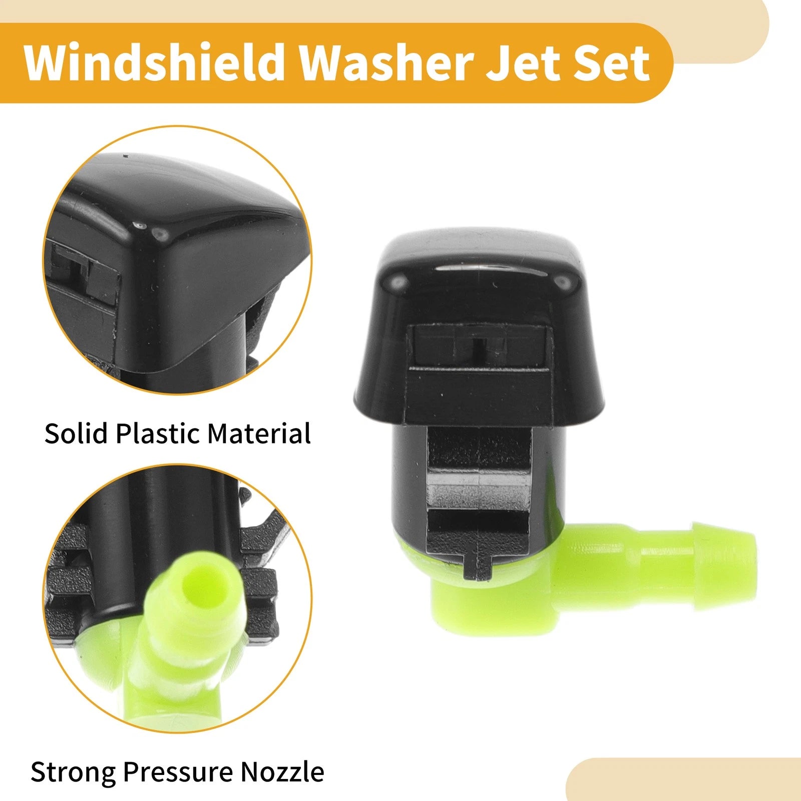 Windshield Washer Nozzle Kit for Ford Fusion (2006–2012) No. 8E5Z17603A