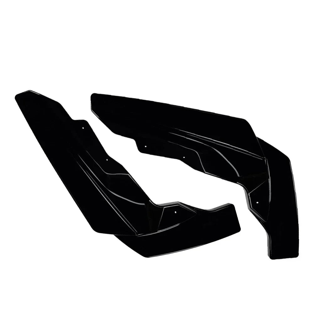 Glossy Black Rear Bumper Side Spoiler Lip for BMW 2 Series M2 (2023-2024)