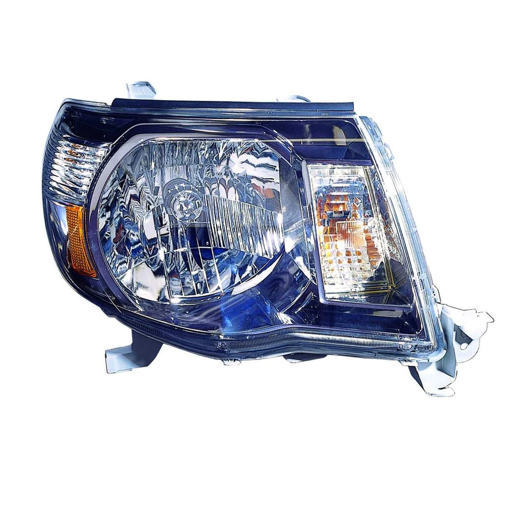 Replacement Smoked Passenger Side Head Light Assembly (See compatibility Chart)