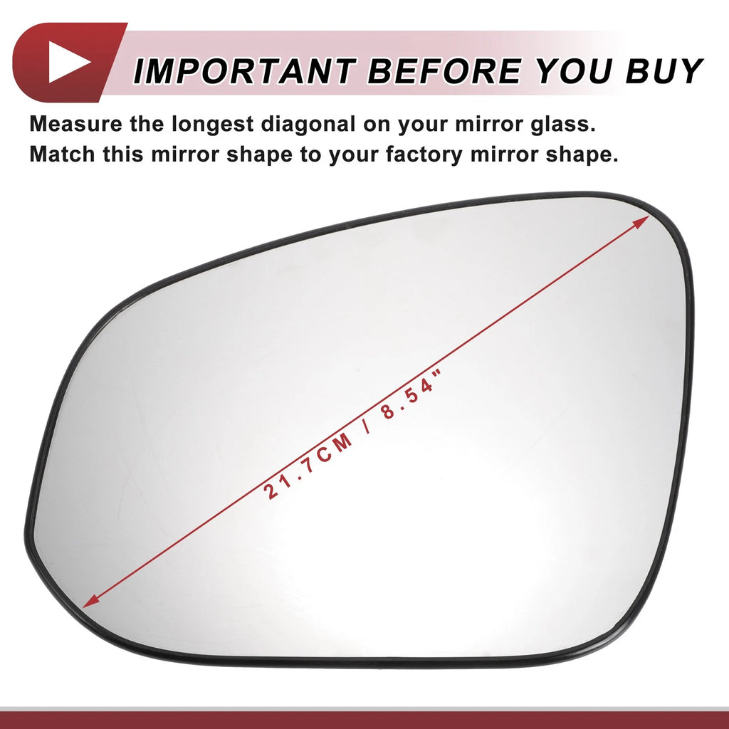 Heated Mirror Glass for Toyota RAV4 (2019–2022)