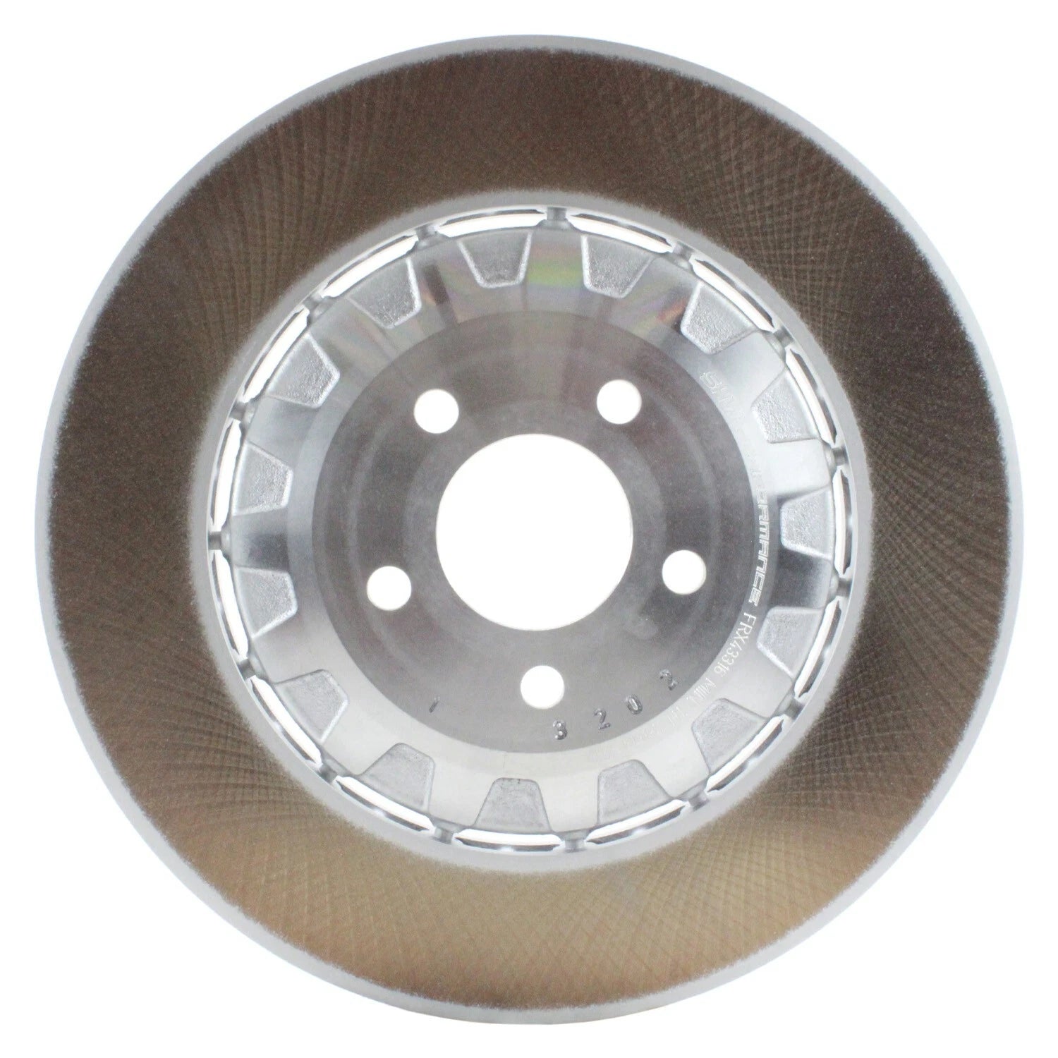 370mm Vented Disc Brake Rotor for Mustang Shelby GT500 (2007–2014)
