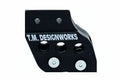 TM Designworks Rear Chain Guide for Houser Swingarm (Dual Rollers, Black)