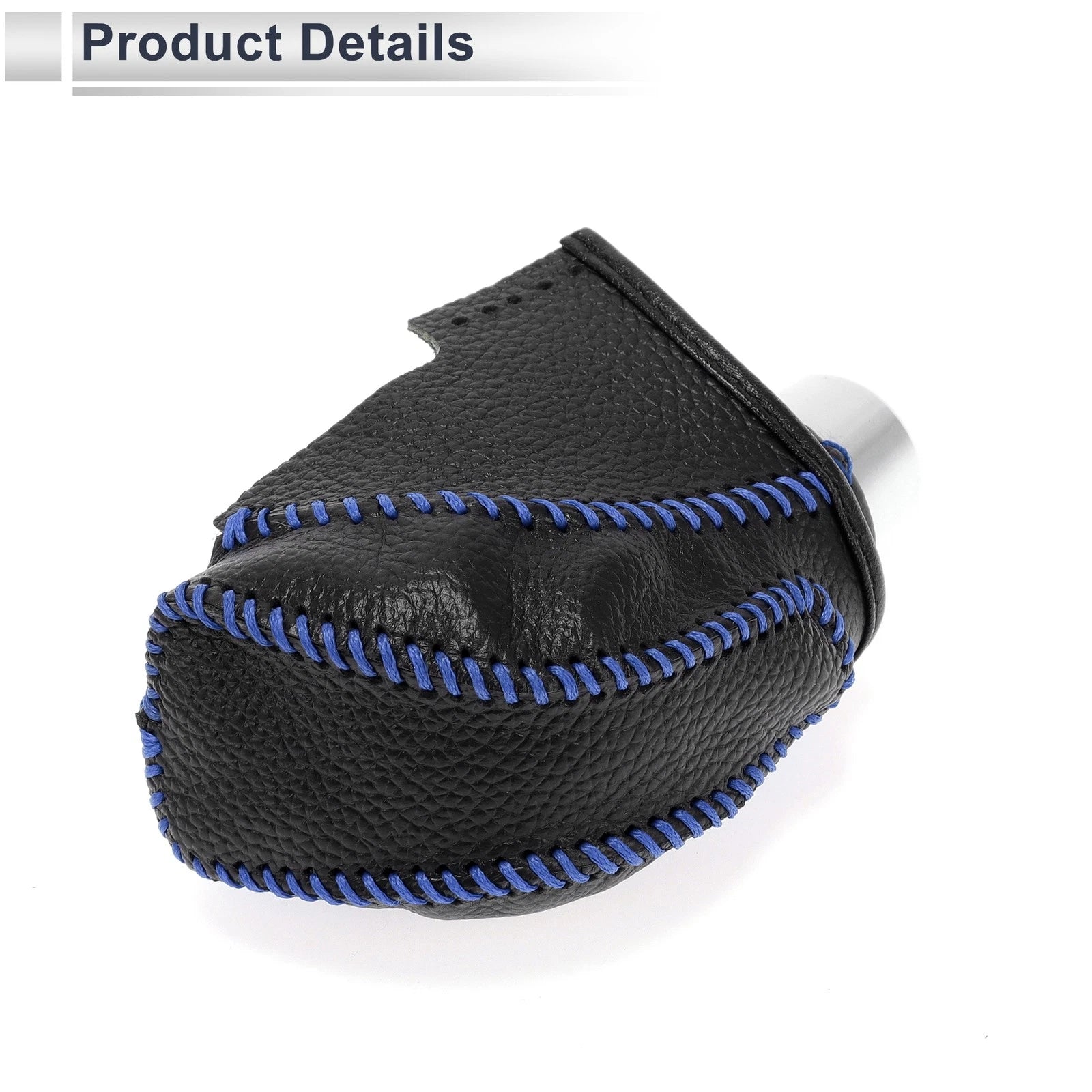 1 Pc Gear Shift Knob Cover for Subaru Impreza (2017–2023) Pebbled Black Blue