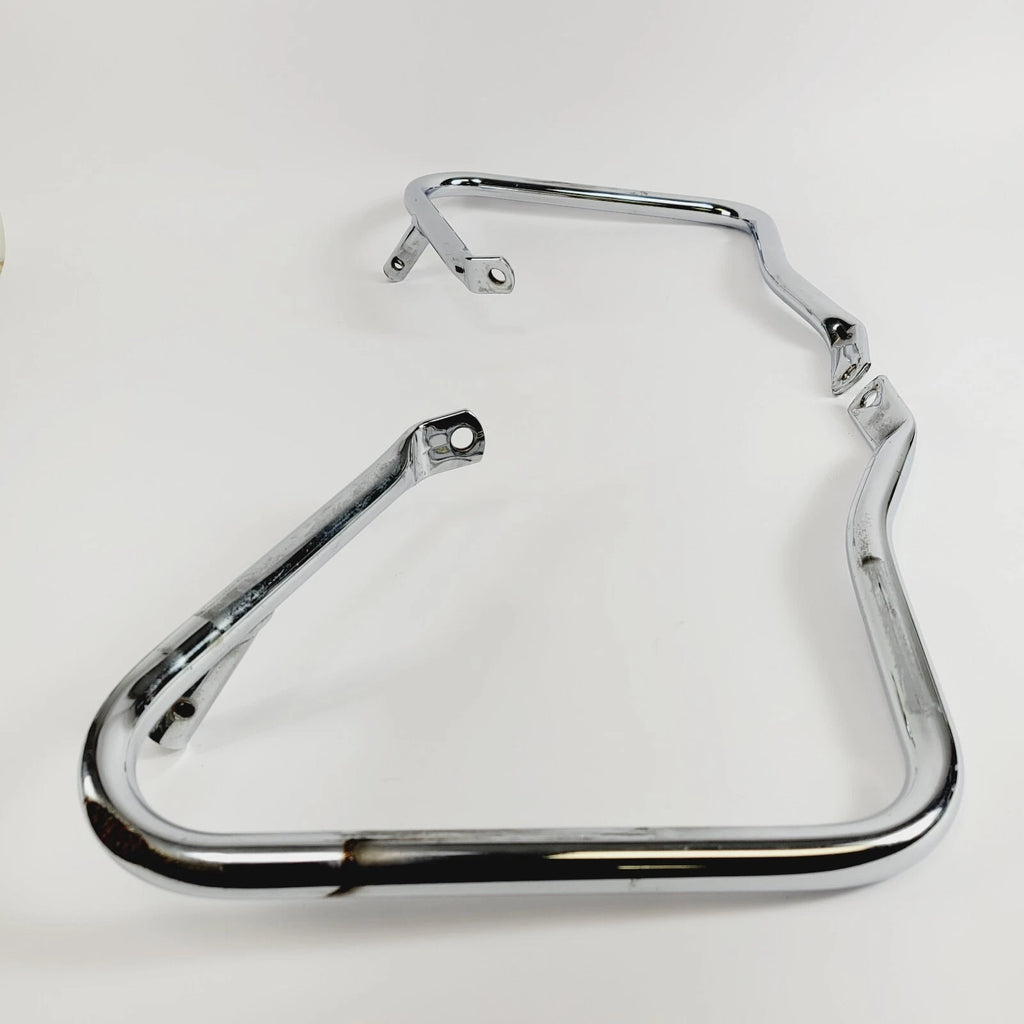 Set of 2 Chrome Saddlebag Guards for Harley Touring (2014–2023)