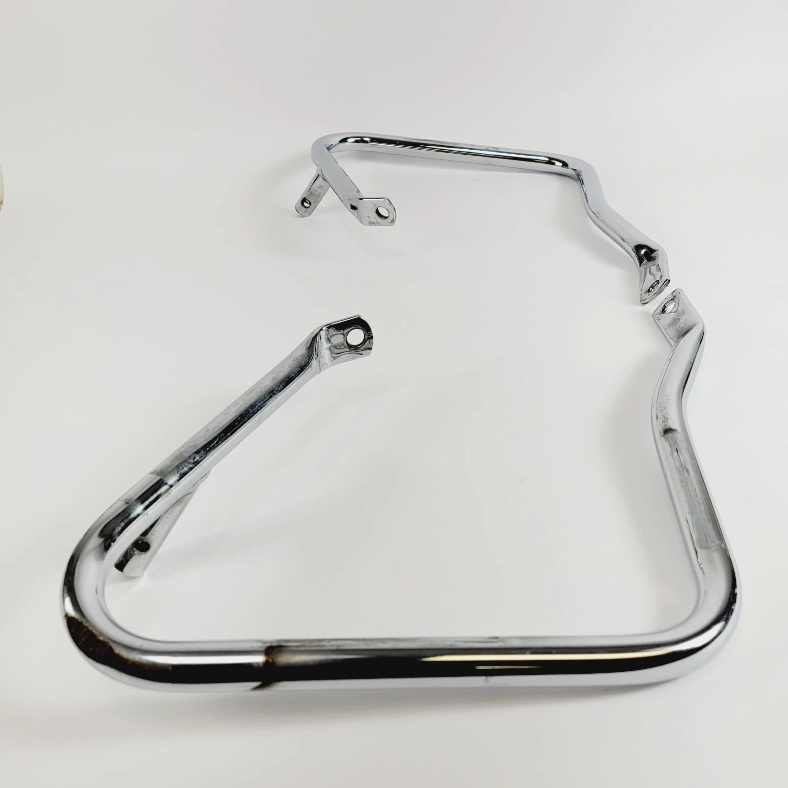 Set of 2 Chrome Saddlebag Guards for Harley Touring (2014–2023)
