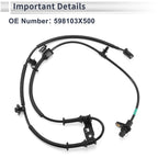ABS Wheel Speed Sensor No. 598103X500 for Hyundai Elantra (2010–2011)