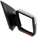 Right Power Heated Mirror for Ford F-150 (2011–2014) with Puddle & Signal Lamp Chrome