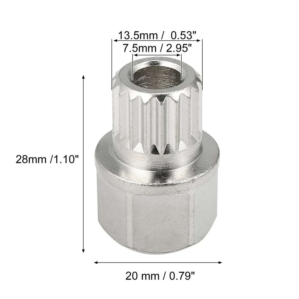 34/18PT Anti Theft Wheel Lock Lug Nut Screw Removal Key for BMW