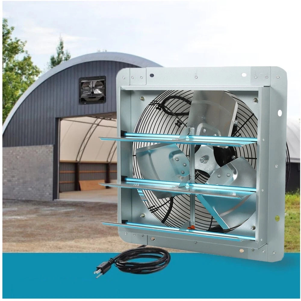 20 Inch Wall Mounted Exhaust Fan for Greenhouse Garage