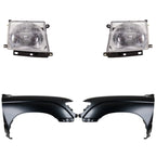 Fender Kit for Toyota Tacoma (1997–2000) RWD Primed Driver & Passenger Side