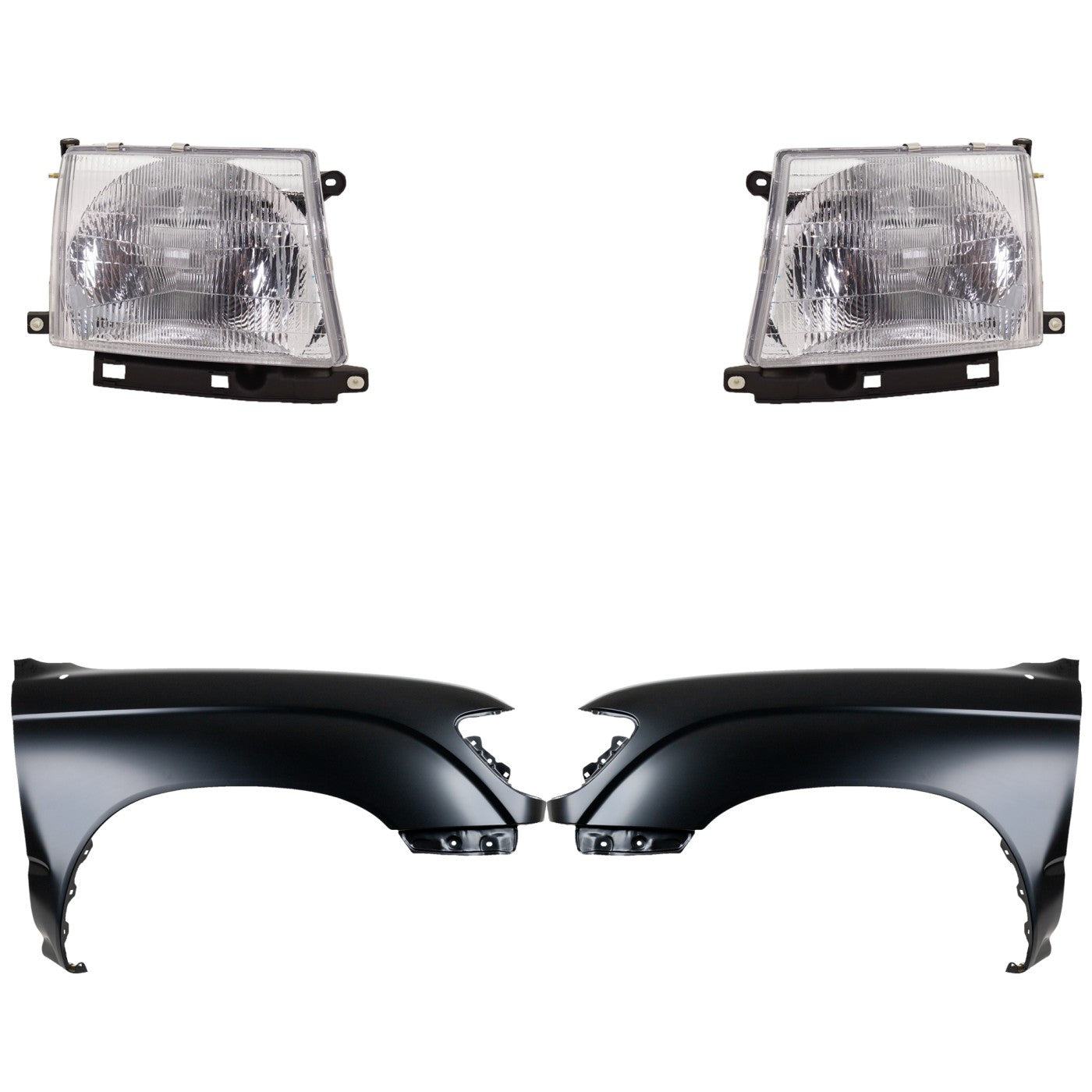 Fender Kit for Toyota Tacoma (1997–2000) RWD Primed Driver & Passenger Side