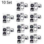 Set of 10 Carburetor Repair Parts for ZAMA RB-5 RB-7 RB-11 RB-14 C1S-S1 S1A S1B S1C
